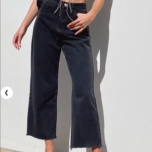 Cropped Black Jeans from PrincessPolly